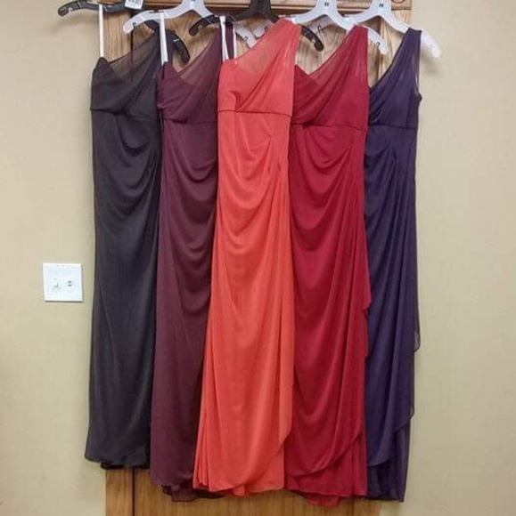 long mesh one shoulder illusion dress